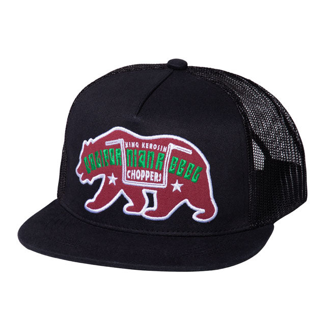 King Kerosin "Californian Rebel" Trucker Keps Svart
