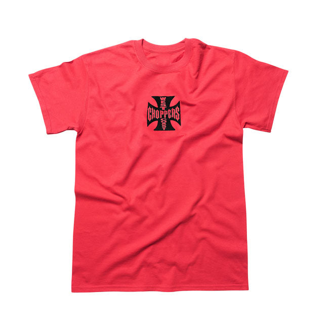 West Coast Choppers OG ATX Classic T-Shirt Röd/Svart
