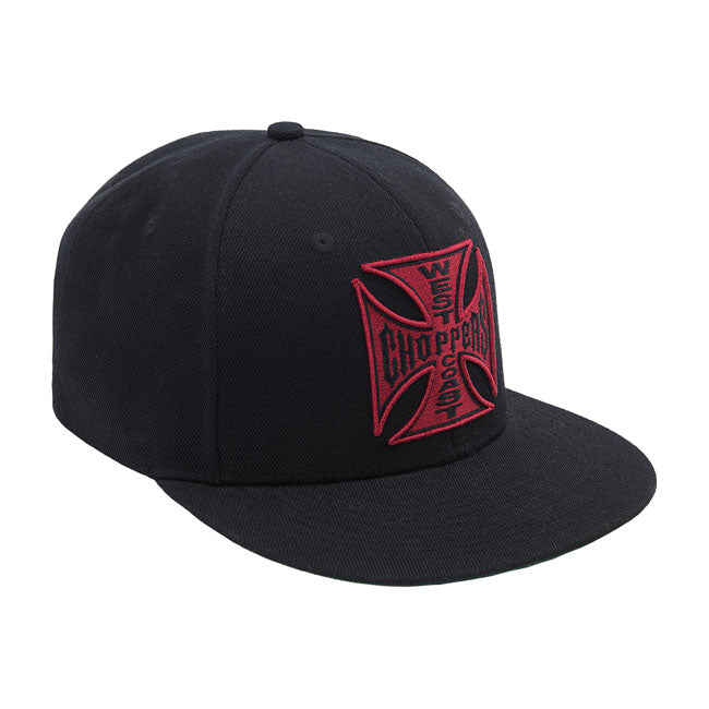 West Coast Choppers OG Classic Snapback Keps Svart/Röd