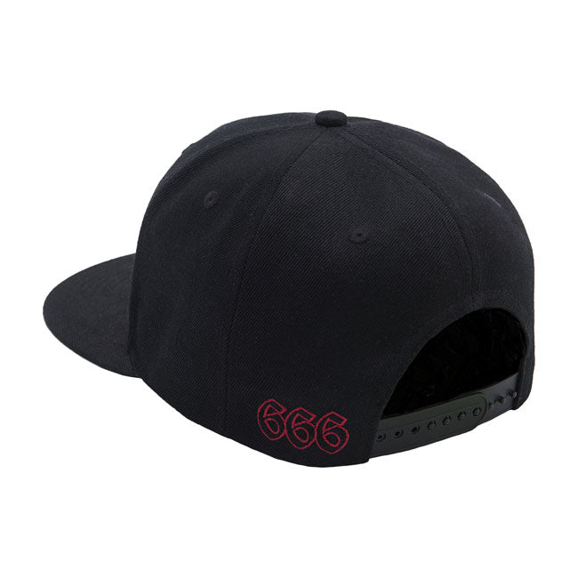 West Coast Choppers OG Classic Snapback Keps Svart/Röd