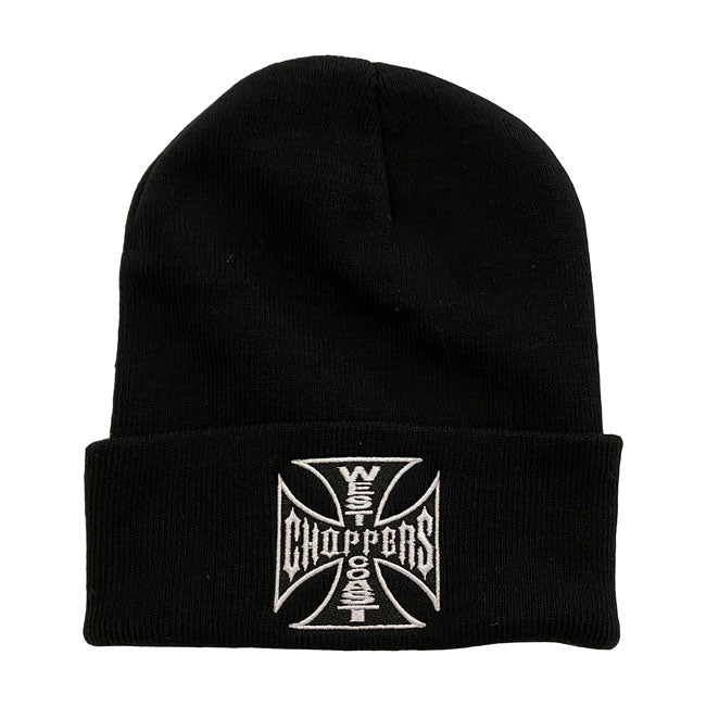 West Coast Choppers OG Roll-Up Beanie Svart