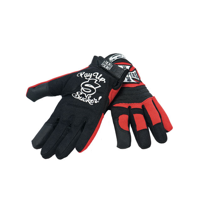 WCC Riding Gloves Svart/Röd