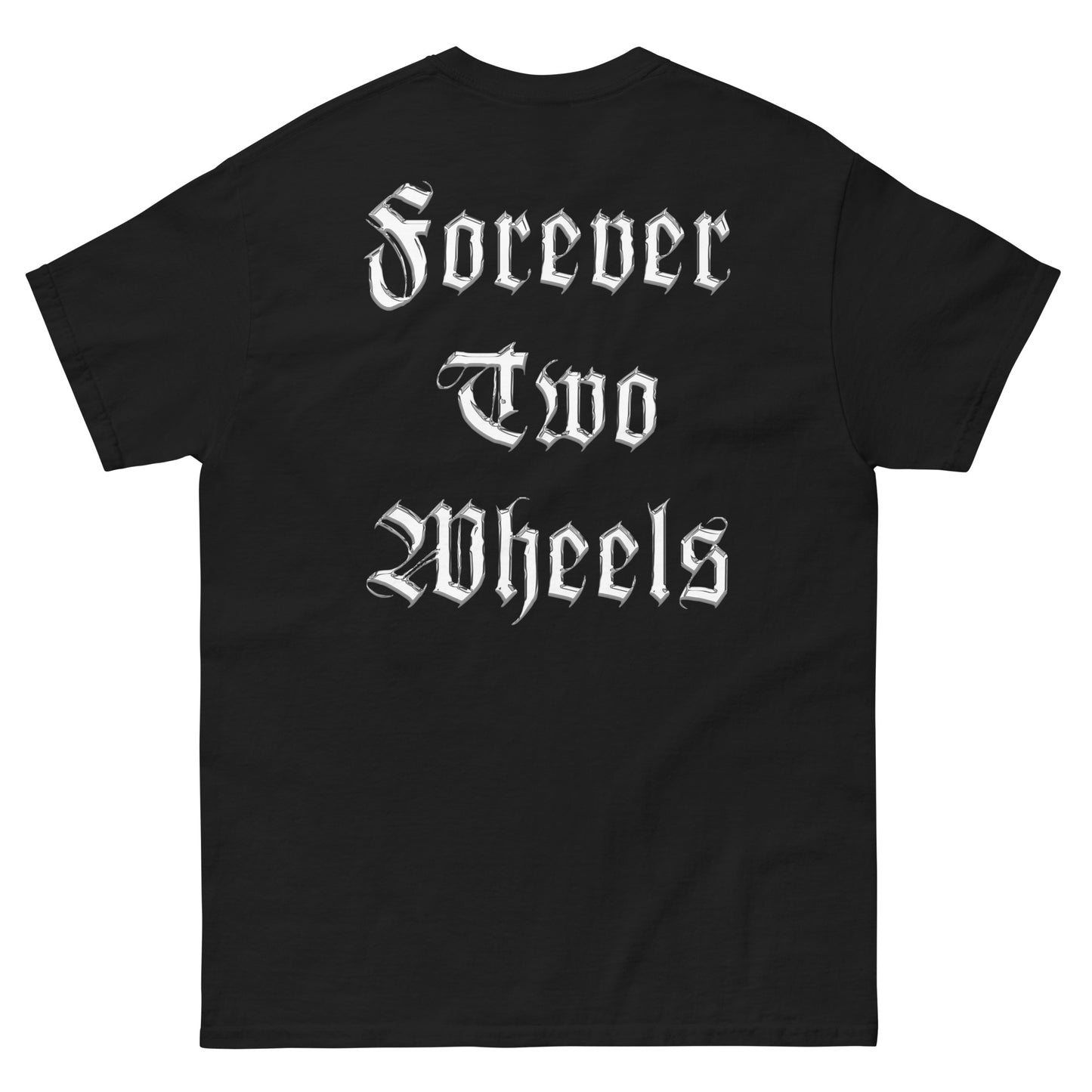 Forever Two Wheels T-Shirt Svart/Krom