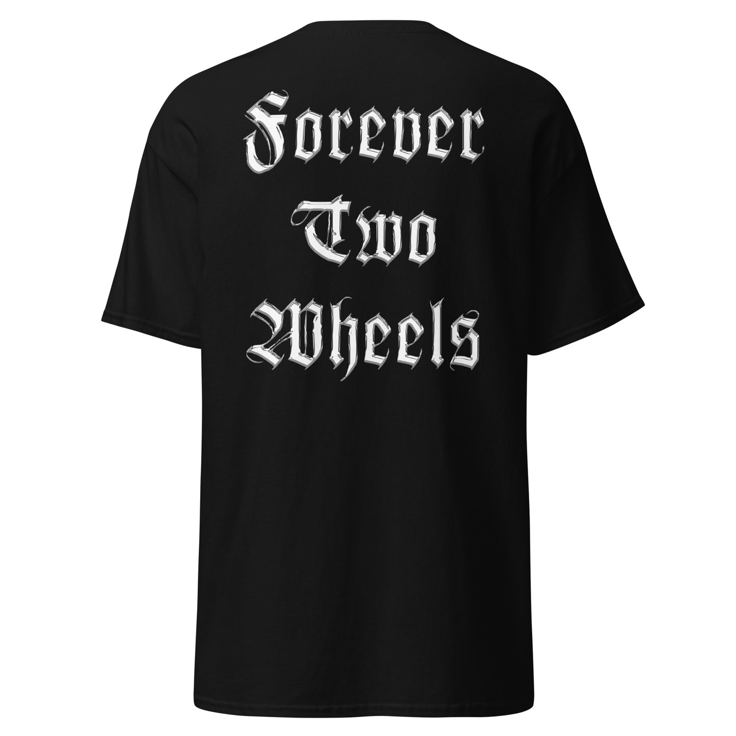 Forever Two Wheels T-Shirt Svart/Krom