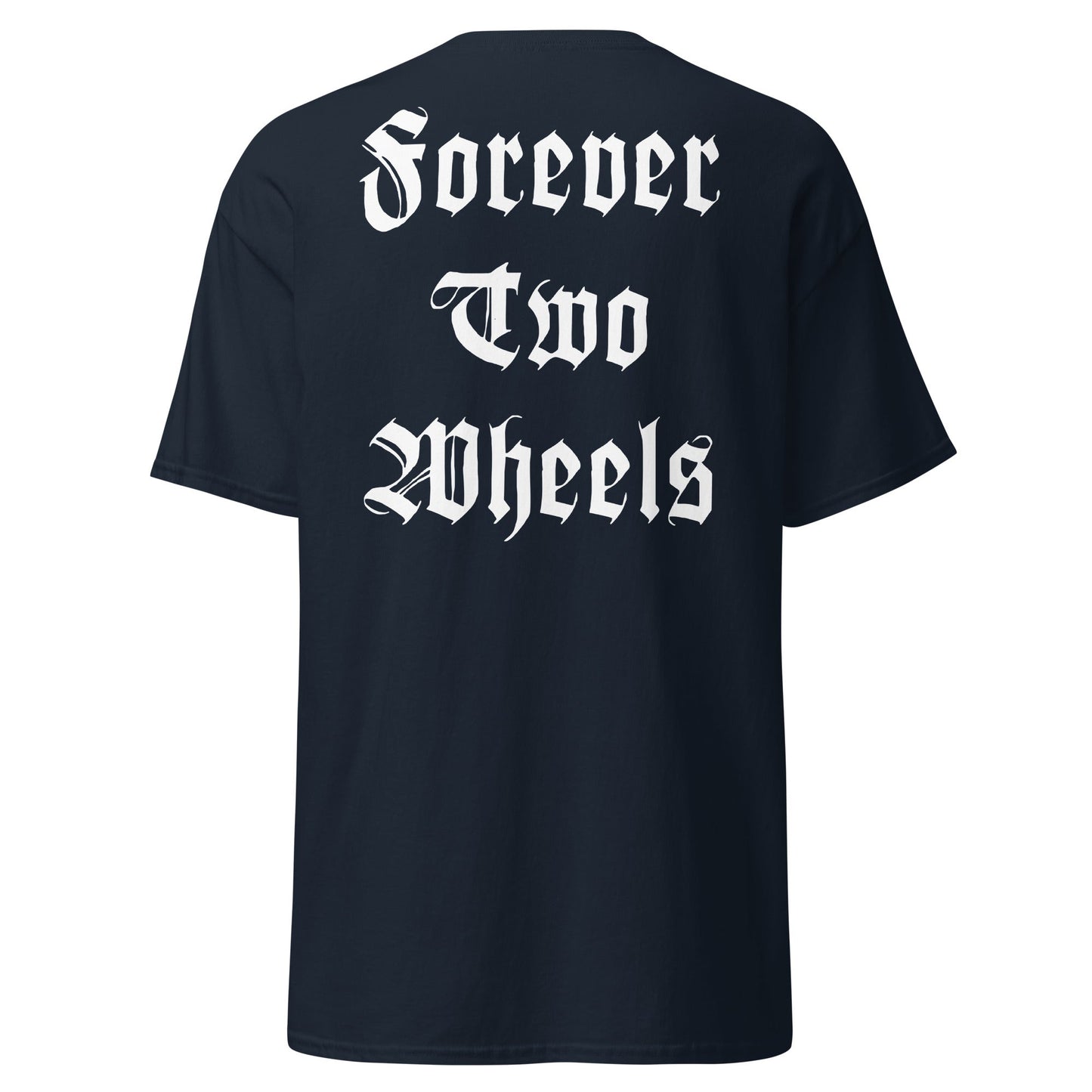Forever Two Wheels T-Shirt Navy