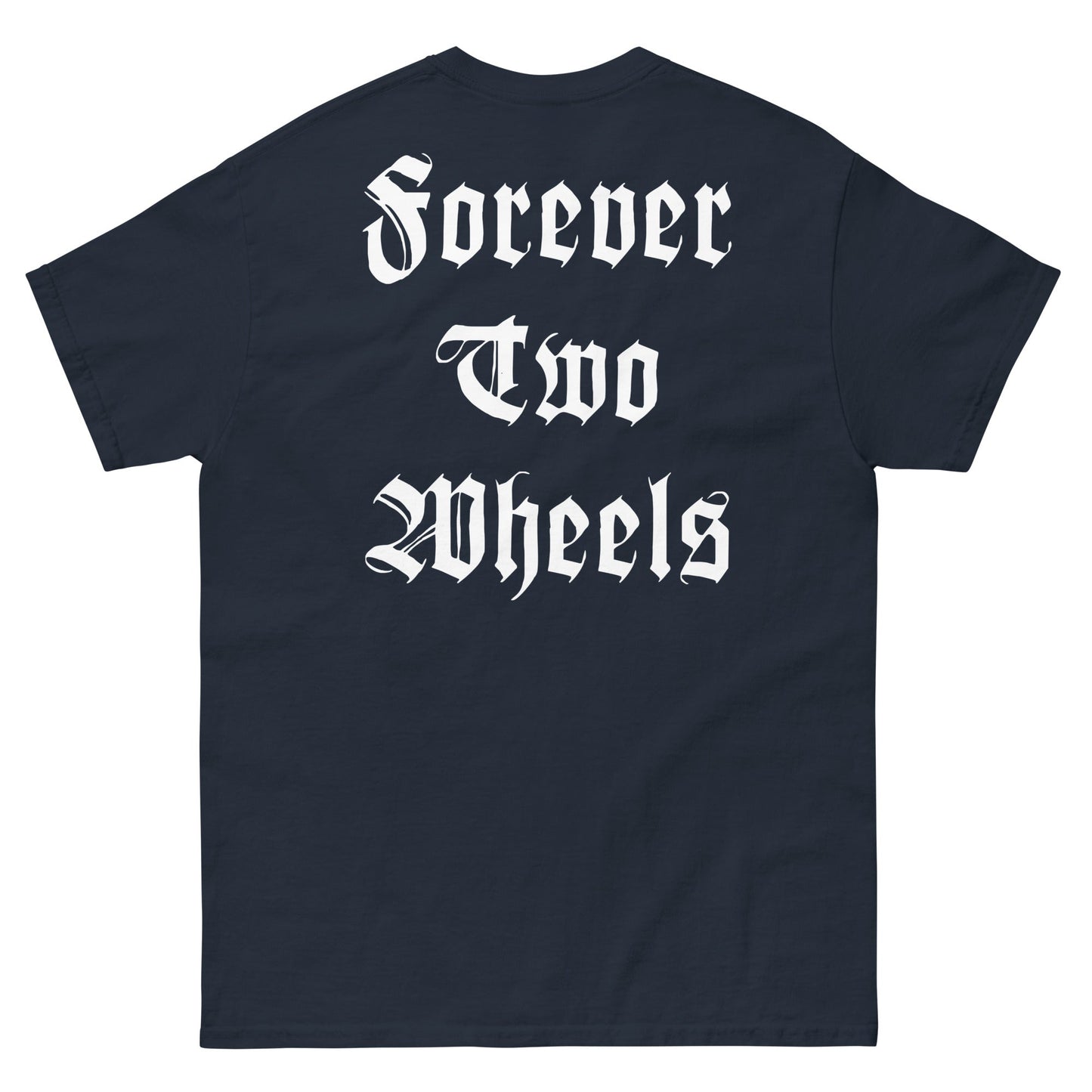 Forever Two Wheels T-Shirt Navy