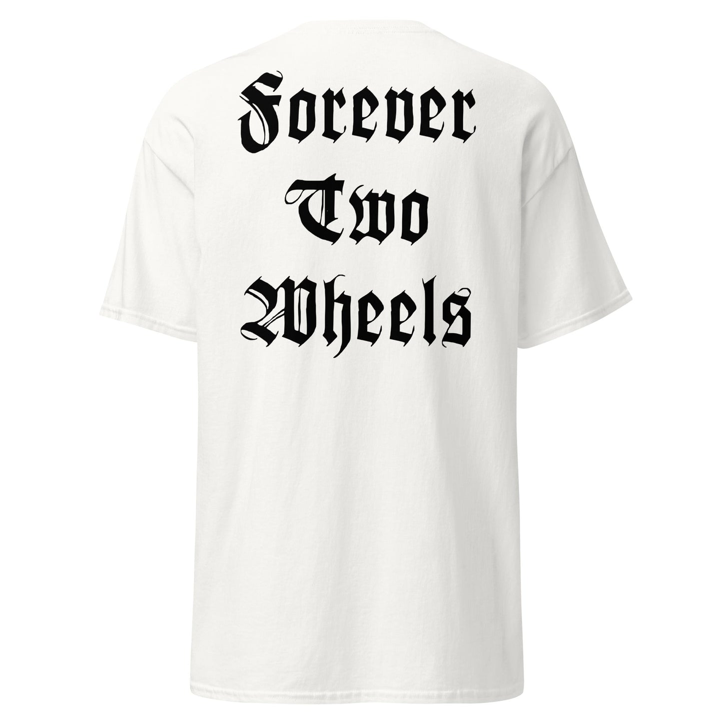 Forever Two Wheels T-Shirt Vit