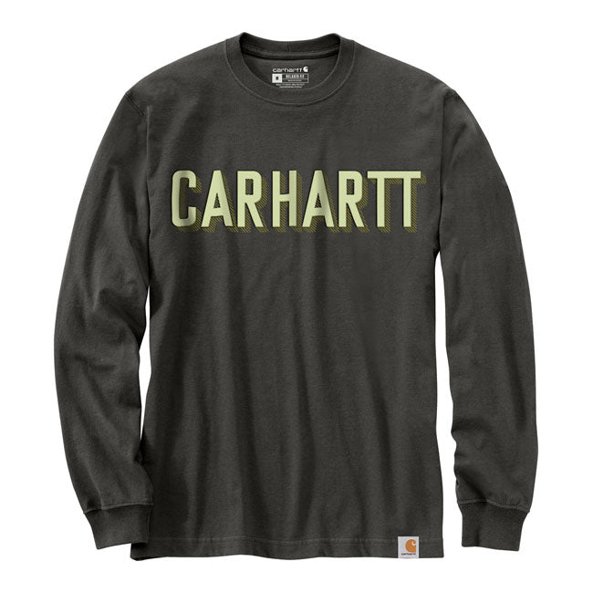 Carhartt Graphic Logo Longsleeve Peat