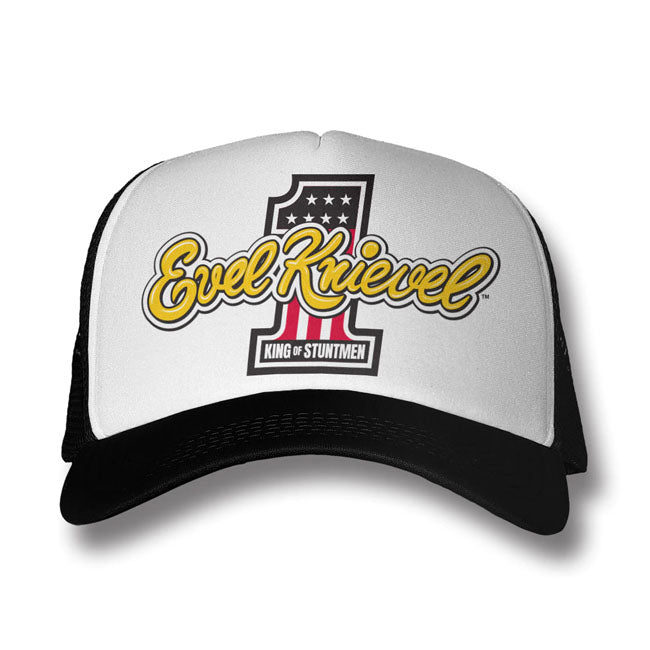 "Evel Knievel King Of Stuntmen" Trucker-Keps