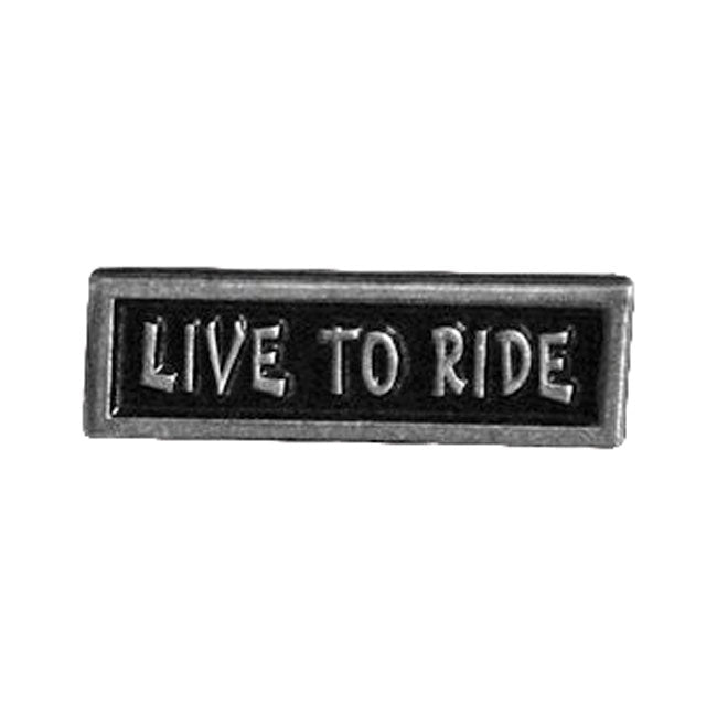 Live to Ride Biker Pin
