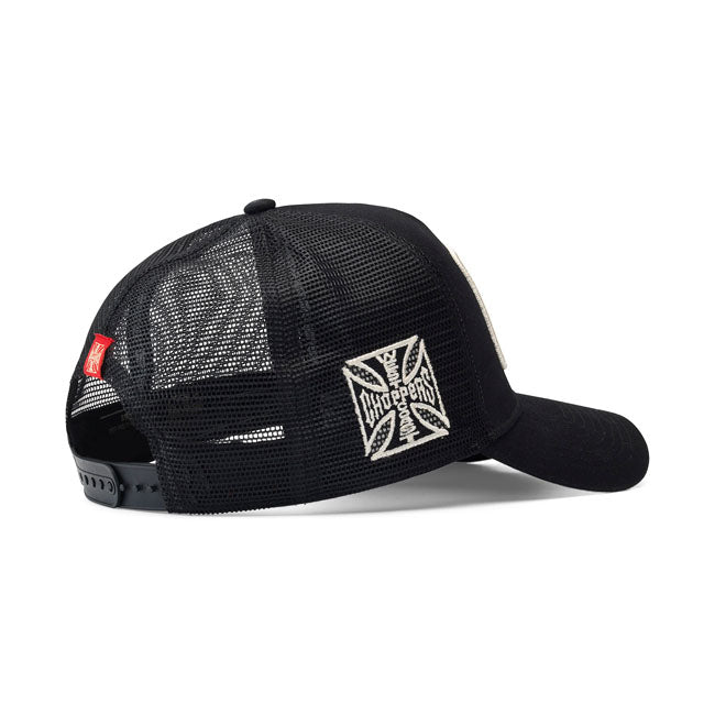 West Coast Choppers Motorcycle Co. 5-Panel Trucker Cap