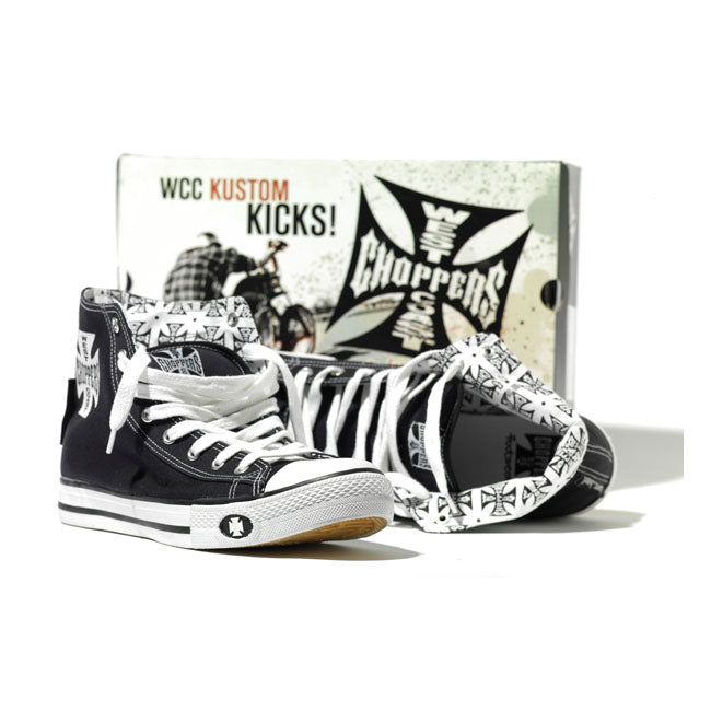 West Coast Choppers Warrior Hi-Tops Sneaker Svart