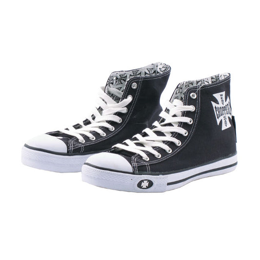 West Coast Choppers Warrior Hi-Tops Sneaker Svart